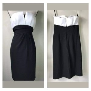White House Black Market Strapless Dress Size 00